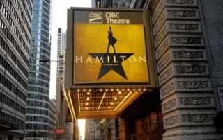 Hamilton at CIBC Theatre in Chicago